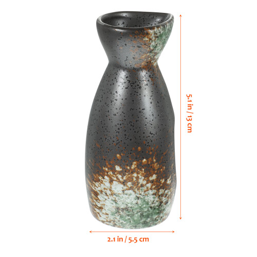 3Sets Ceramic Sake Serving Set Classic Japanese Style Party Cups 1