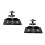 2 Sets Auto Battery Bracket Auto Battery Rack Car Rack 3
