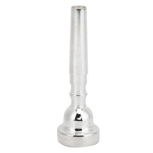 Trumpet Mouthpiece For High Quasi Sound Silver Plated Replacement Instruments Accessories, Easy To Wipe Good Tone Metal Trombone Mouthpiece Perfect