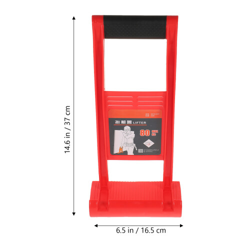 3Pcs Wood Board Lifter Red with Anti-Decoupling Hook and Rubber Handle 1