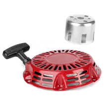 Avviamento a strappo compatibile con Honda GX120, avviamento a strappo con materiale metallico e asta in acciaio, cricchetto, ricambio motore, coppa