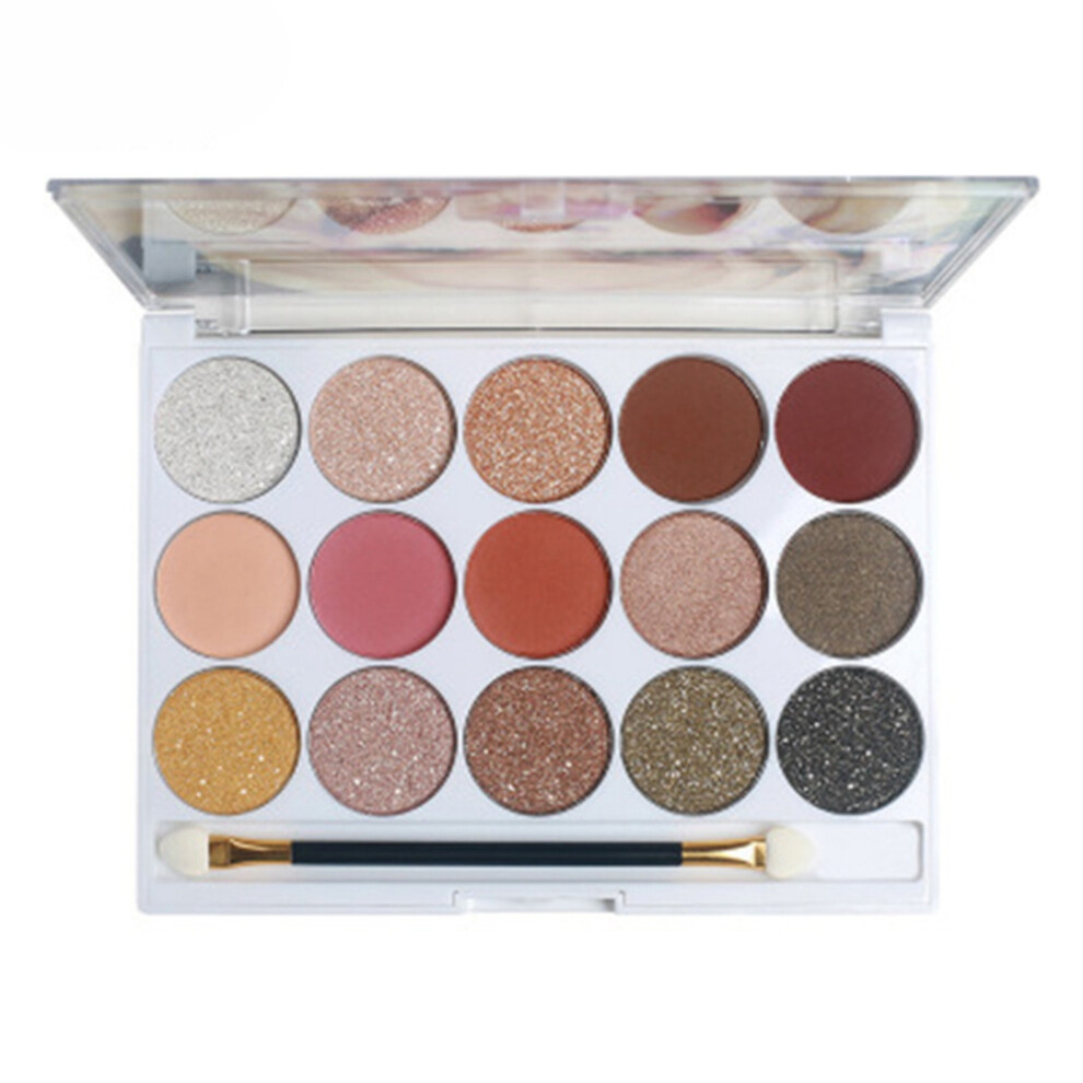 Eyeshadow Palette Makeup Multicolor Matte Shimmer Highly Pigmented Waterproof Long Lasting Blendable Powder Natural Finish for Everyday Professional