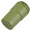 3St Praktische Groene Auto Asbak Mini Pbt+abs Met 3