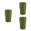 3St Praktische Groene Auto Asbak Mini Pbt+abs Met 9