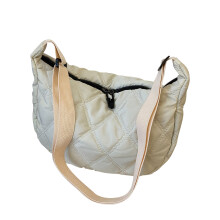 Dámska crossbody kabelka s veľkou kapacitou, nylonová kabelka cez rameno s inteligentnými úložnými riešeniami a elegantným všestranným