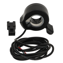 Geschwindigkeitsregler-Fingergasgriff für Elektrofahrräder, wasserdichter Anschluss, Daumengasgriff, universelle Installation, spannungskompatibel