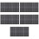 60Pcs Fish Tank Adhesive Thermometer Stickers Digital LCD Black 8