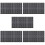 60Pcs Fish Tank Adhesive Thermometer Stickers Digital LCD Black 9