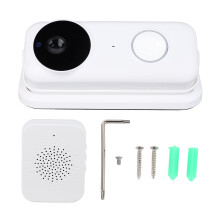 Slimme wifi-videodeurbelcamera met belgeluid, AI-persoonsherkenning, tweewegcommunicatie, nachtzicht, cloudback-up, draadloze en eenvoudige