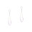2Pièces Cordon Téléphone Violet En Cristal, Perles, Confortable 5