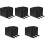 15Pcs Black Cd Dvd Storage Holder Compact Organizer with Zipper 3