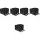 15Pcs Black Cd Dvd Storage Holder Compact Organizer with Zipper 4