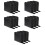 15Pcs Black Cd Dvd Storage Holder Compact Organizer with Zipper 7