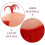 5St Bleekmuts Cap Met Haar Lichtgewicht Cosplay Accessoire 6