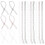 150Pcs Realistic Assorted Color Doll False Eyelashes for DIY Craft Use 3