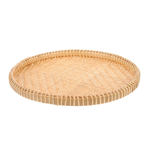 2Pcs Handwoven Bamboo Food Baskets Kitchen Organizer Vegetable Storage 1