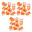 24St Schattige Resin Kat Figuren Multi Kleur Auto Dashboard Versiering 6