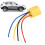 Ceramic 5 Pin Car Relay Socket 30-100A Waterproof, High Temp 5