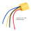 Ceramic 5 Pin Car Relay Socket 30-100A Waterproof, High Temp 1