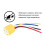 Ceramic 5 Pin Car Relay Socket 30-100A Waterproof, High Temp 9