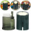 5Pcs Green Acrylic Toothpick Box Automatic Press-Type Holder 7