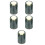 5Pcs Green Acrylic Toothpick Box Automatic Press-Type Holder 8