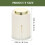 4Pcs Automatic Pressing Toothpick Holder White Acrylic Desktop Use 2