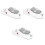 3Pièces Aiguiseur De Cuisine Ergonomique, Polyvalent 5