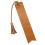 4Pcs Blank Bookmarks Light Brown Page Markers for Book Lovers 10