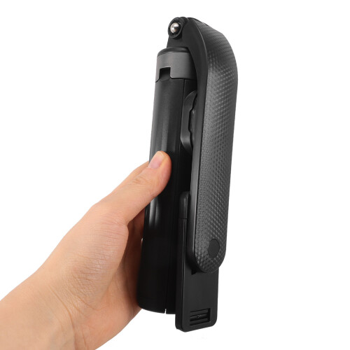 3Pcs Foldable Extendable Selfie Holder Black ABS Cellphone Video Stand 2