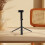 3Pcs Foldable Extendable Selfie Holder Black ABS Cellphone Video Stand 4