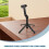 3Pcs Foldable Extendable Selfie Holder Black ABS Cellphone Video Stand 9