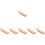 6Pcs Beige Durable PU Handbag Handle Wraps Bag Accessories 10