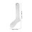 Metal Sock Jigs 2pcs For Diy Pattern Blank Socks (38.5x25cm) 2