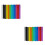 24Pcs Assorted Color Kid Slap Bracelets Silicone Safe and Durable 5