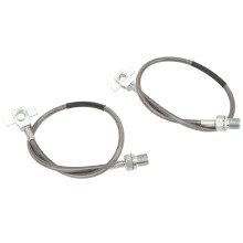 2Pcs Stainless Steel Front Brake Lines for Chevy C10/K10 1971-1987