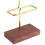 4Pcs Coffee Filter Holder Wooden Brass Stable Storage for Kitchen Bar 2