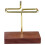 4Pcs Coffee Filter Holder Wooden Brass Stable Storage for Kitchen Bar 3