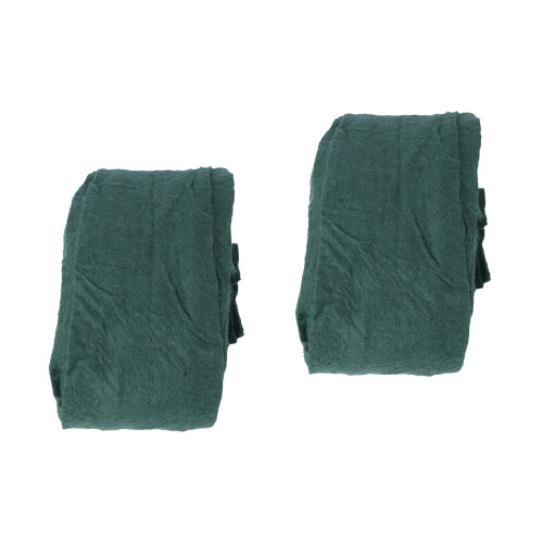 2Pcs Tree Protector Wrap Green Non-Woven Fabric Breathable Trunk Cover 2