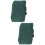 2Pcs Tree Protector Wrap Green Non-Woven Fabric Breathable Trunk Cover 6