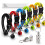SOL SOL 6pk Reflective Cat Collars with Quick Release Buckle & 2 ID Tags, Adjustable & Comfortable, Durable Material 1