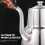 1pc Kettle Stainless Steel Water Container Manual Office 2