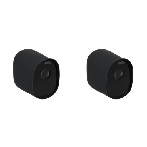 2X for Arlo Essential Spotlight Camera Silicone Protective Case Sunshade Rain Cover Case Leather Security