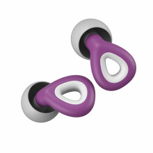 Bouchons d'oreilles en silicone imperméables, lavables, pour dormir et réduire le bruit, violet