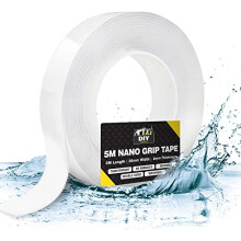SOL 5M Nano Tape Crafts  Double-Sided Adhesive Tape  5m x 20mm x 2mm  Strong, Waterproof, Heavy-Duty Mounting Tape for Home, Office, DIY