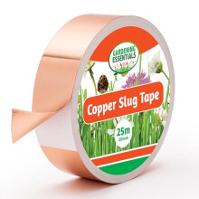 SOL Copper Slug Tape, 25m x 20mm Wide Copper Tape Slug Repellent, Weatherproof Humane Snail Control, Indoor & Outdoor