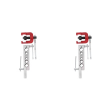 2X Copper Tube Expander 45 Degree Flaring Tool Kit of Copper Tube Expander for Reaming Copper Tubes and Other Pipes A