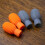 4Paare Silikon Drumstick Cover Schützt Sticks Bunt Elastisch Für 5