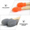 4Paare Silikon Drumstick Cover Schützt Sticks Bunt Elastisch Für 8