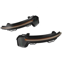 2Pcs LED Side Mirror Lamp Side Rearview Dynamic Turn Signal Lights for MK2 2017-2019